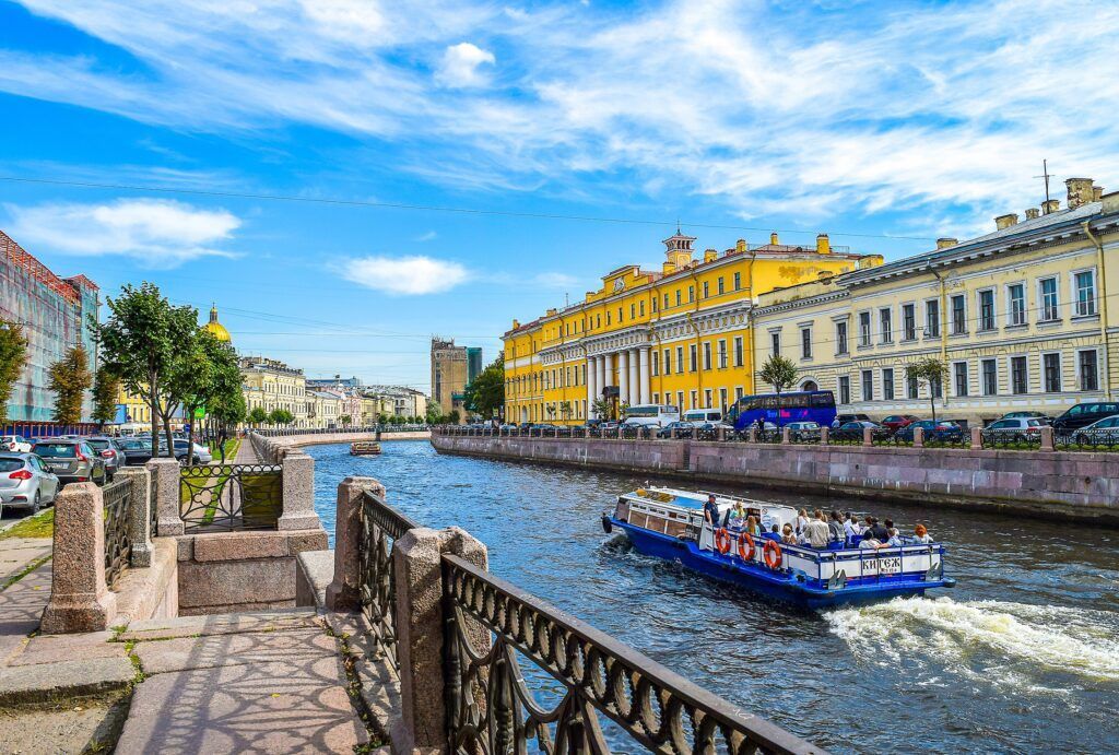 Еду в Петербург впервые