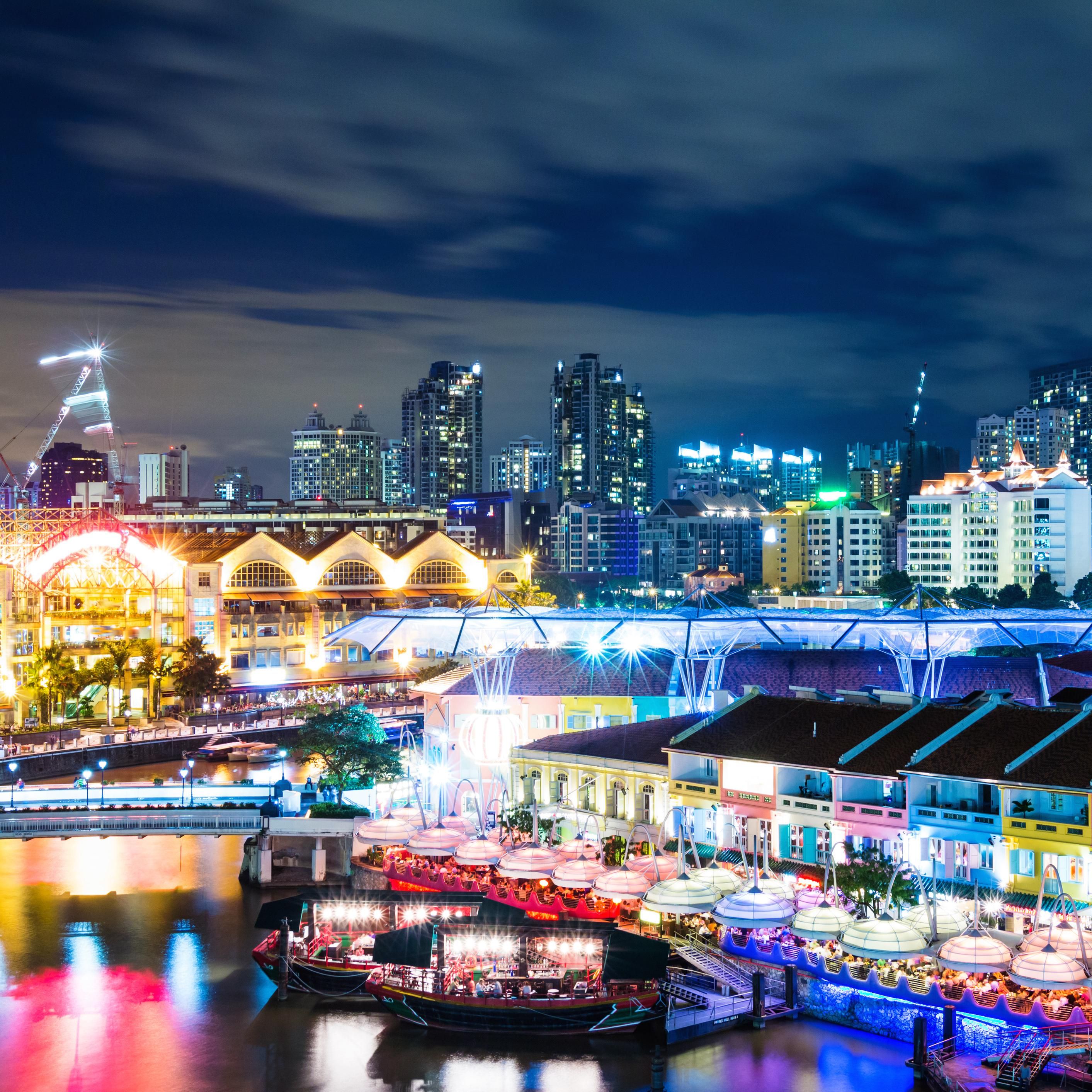 Набережная Clarke Quay