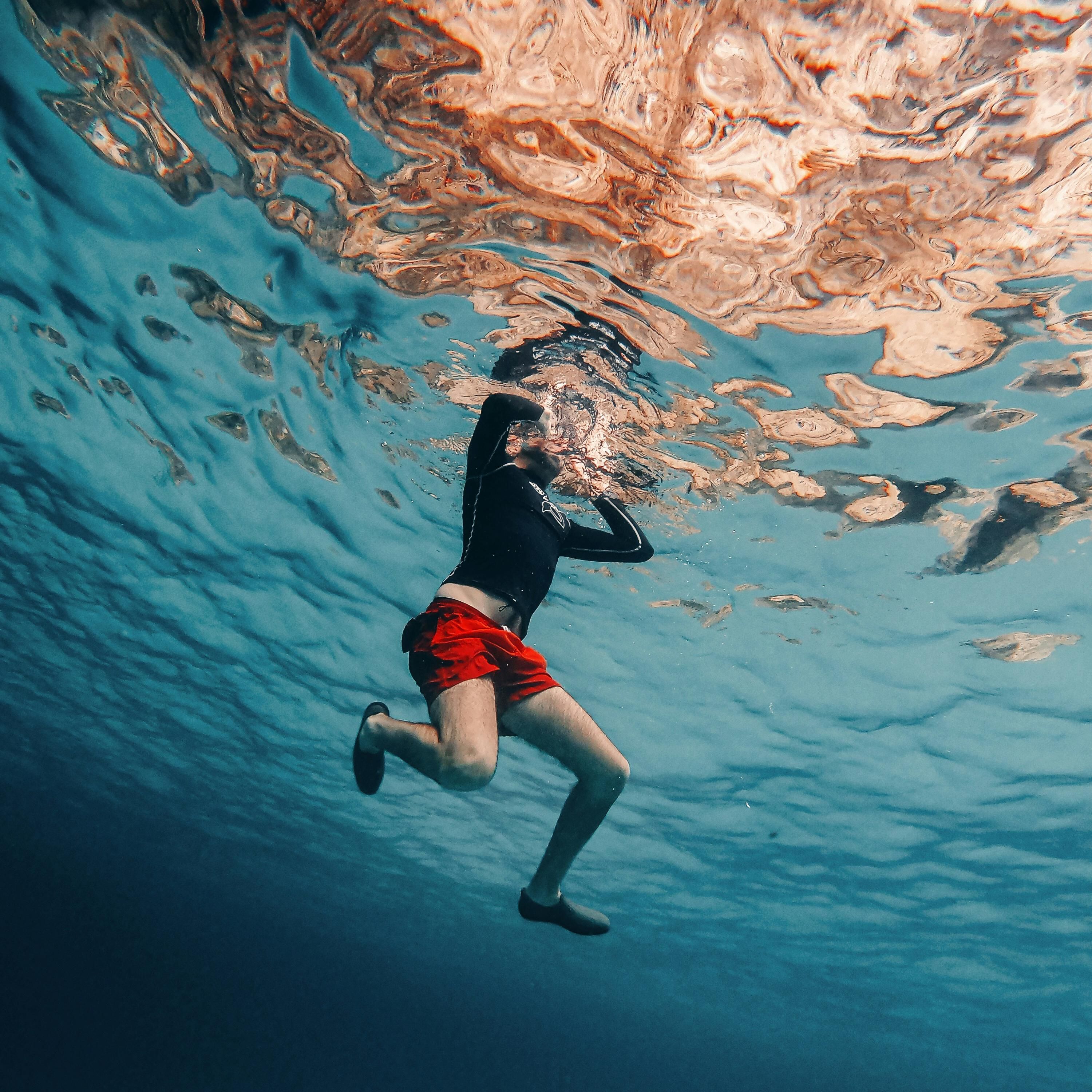 Поснорклить среди кораллов