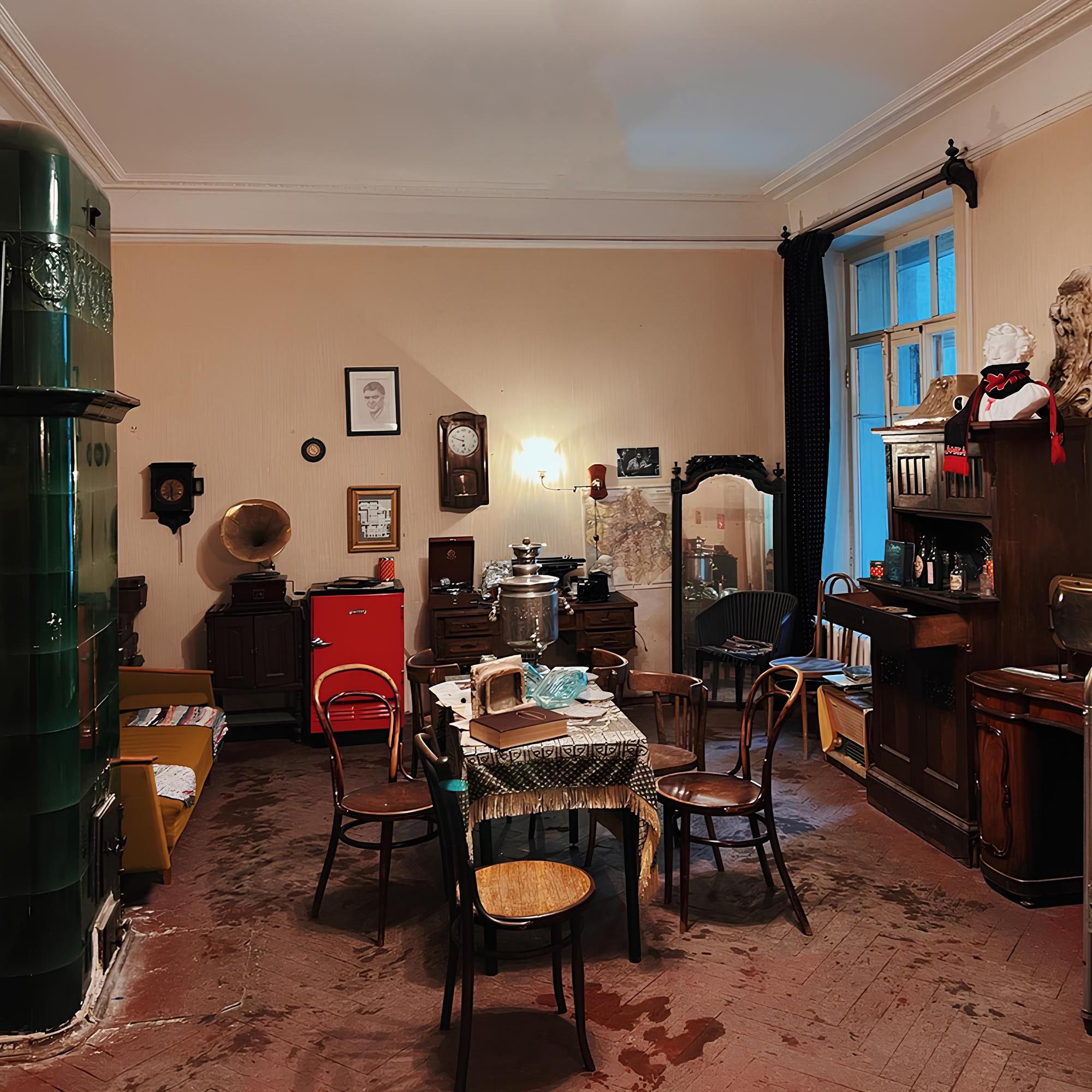 Изучить коммуналки