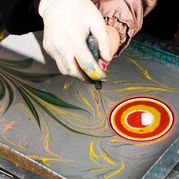 Порисовать на воде