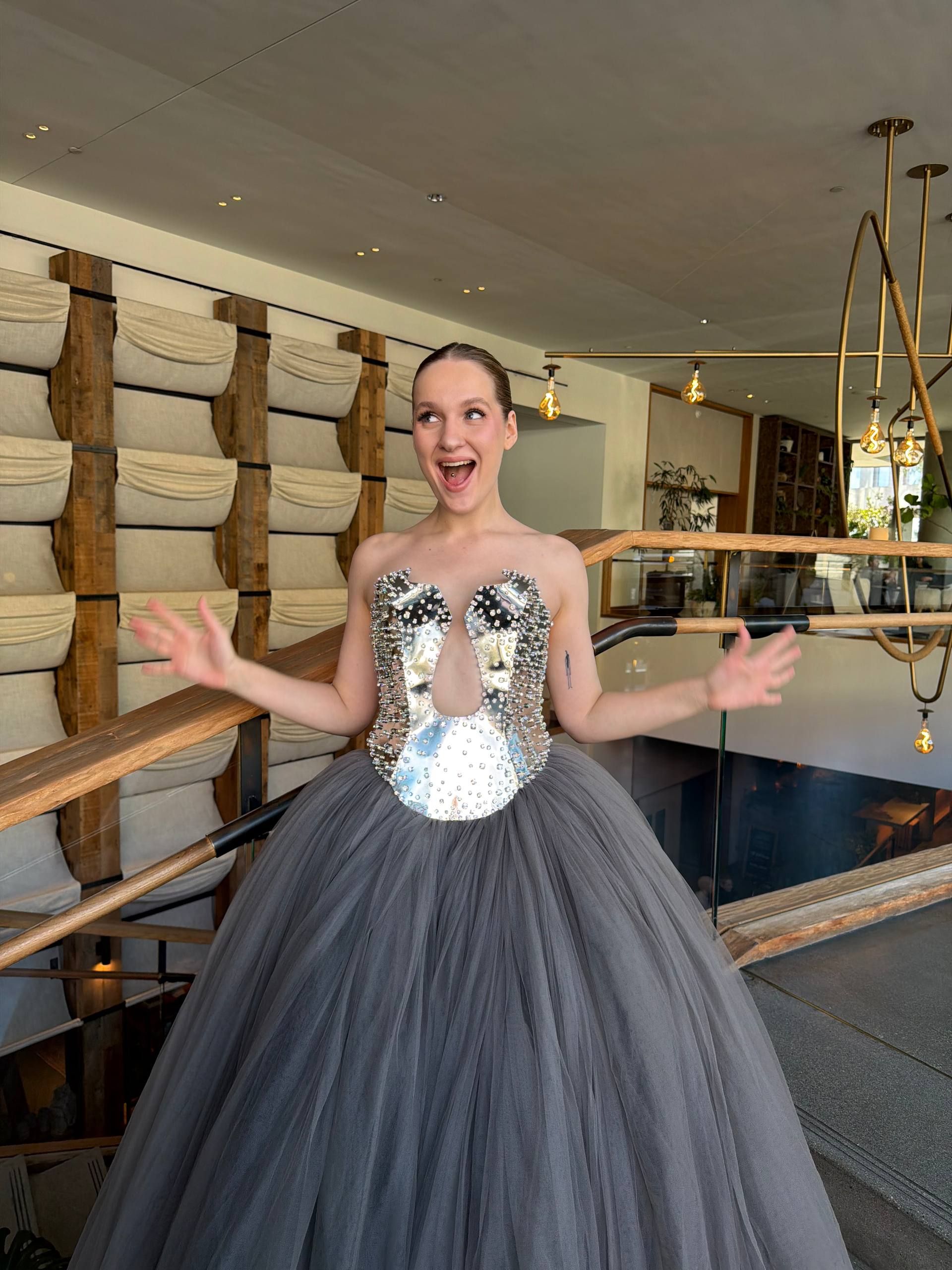 Настя Федько на «Золотом глобусе»