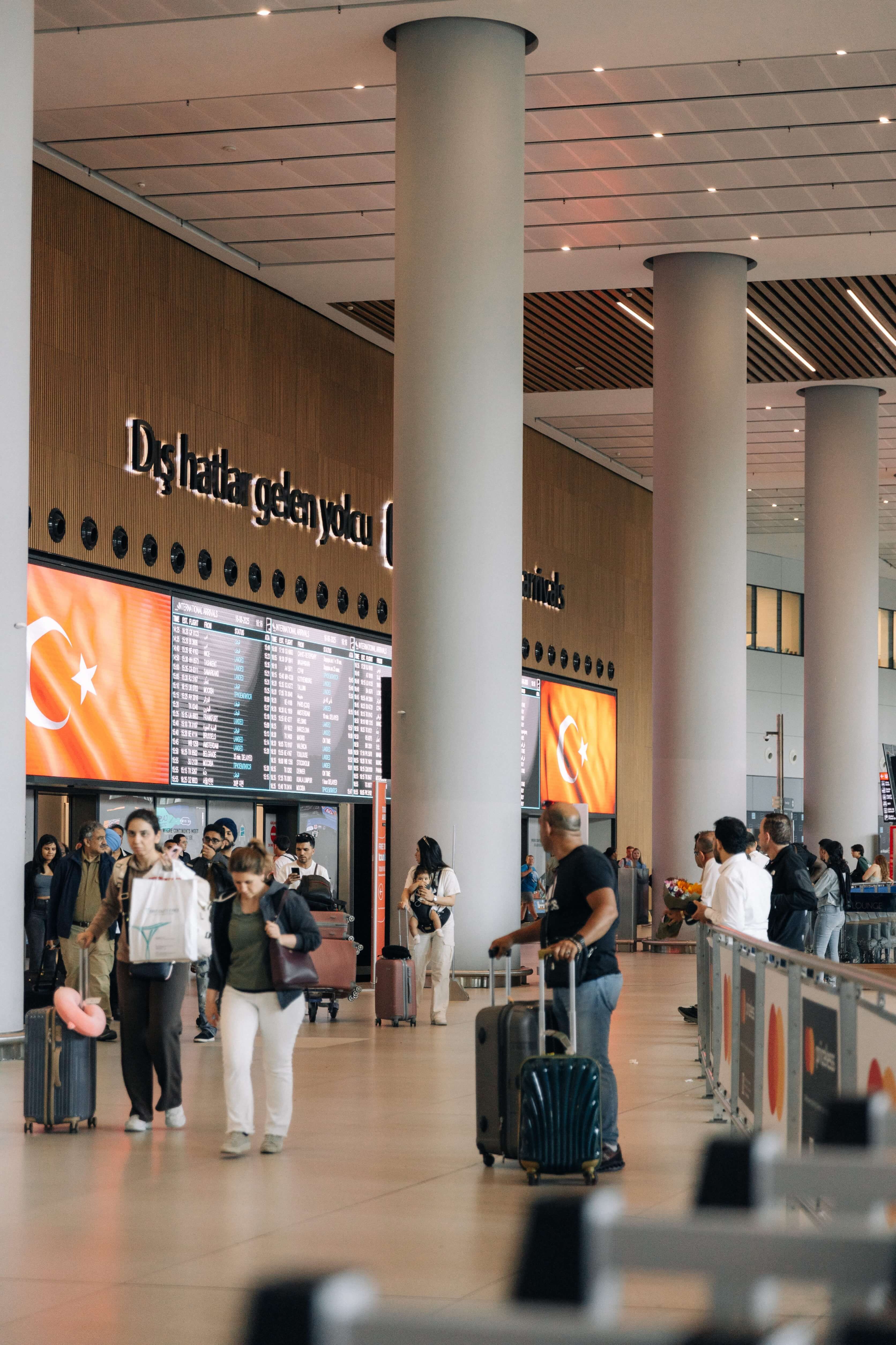 Аэропорт в Стамбуле