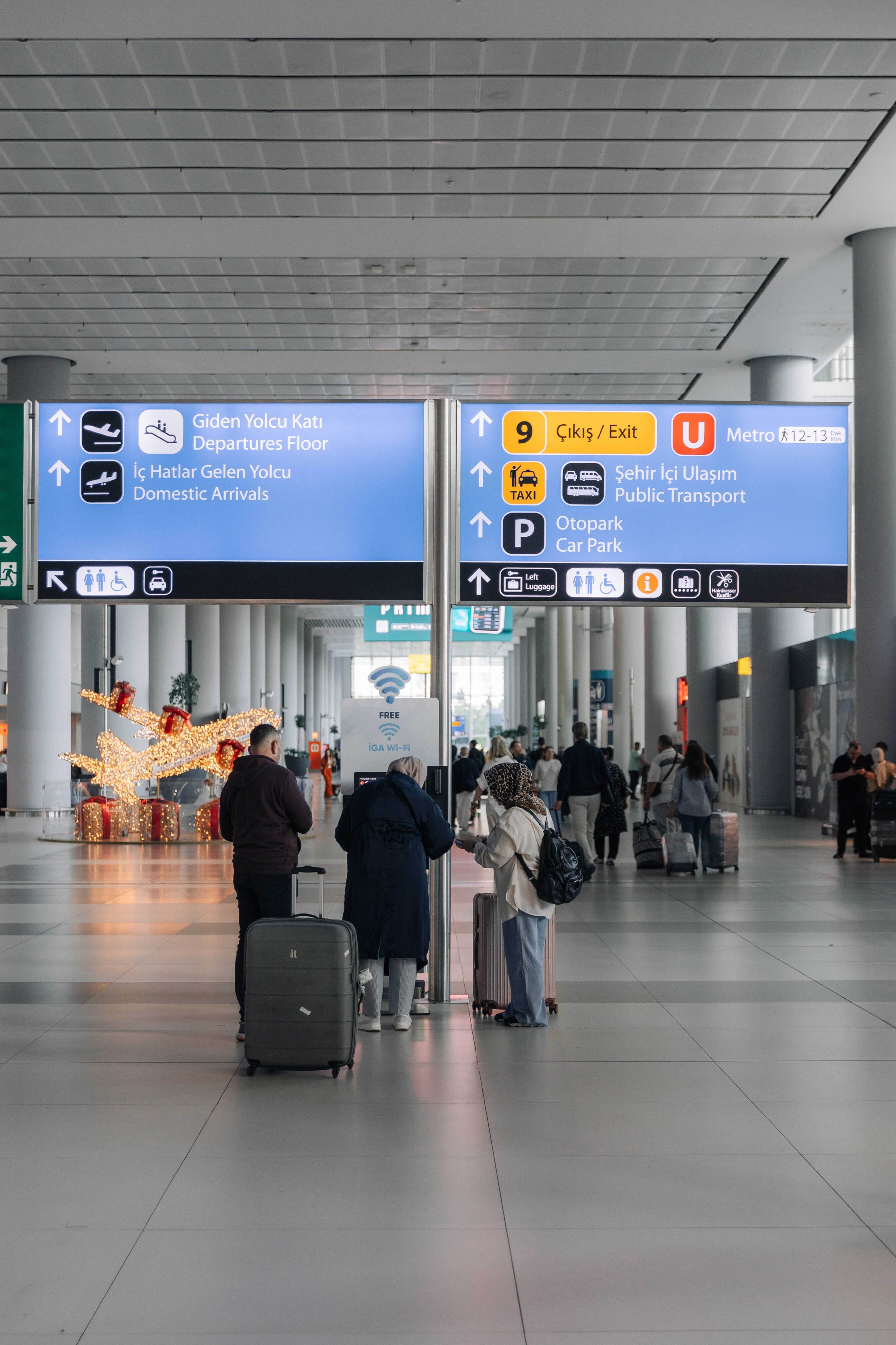 Аэропорт в Стамбуле