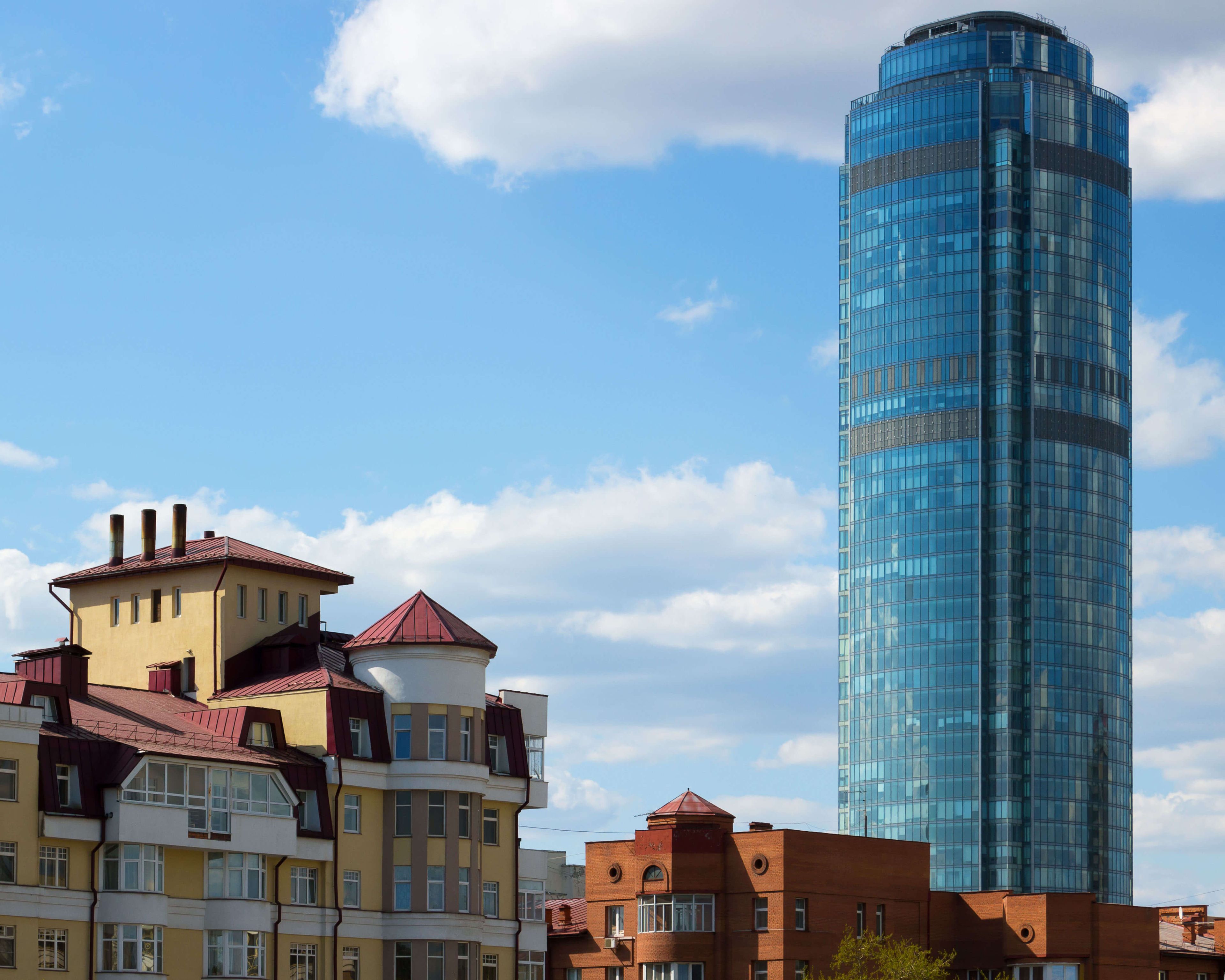 Небоскрёб в Екатеринбурге