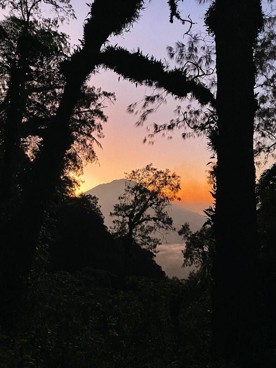 Вулкан на Бали