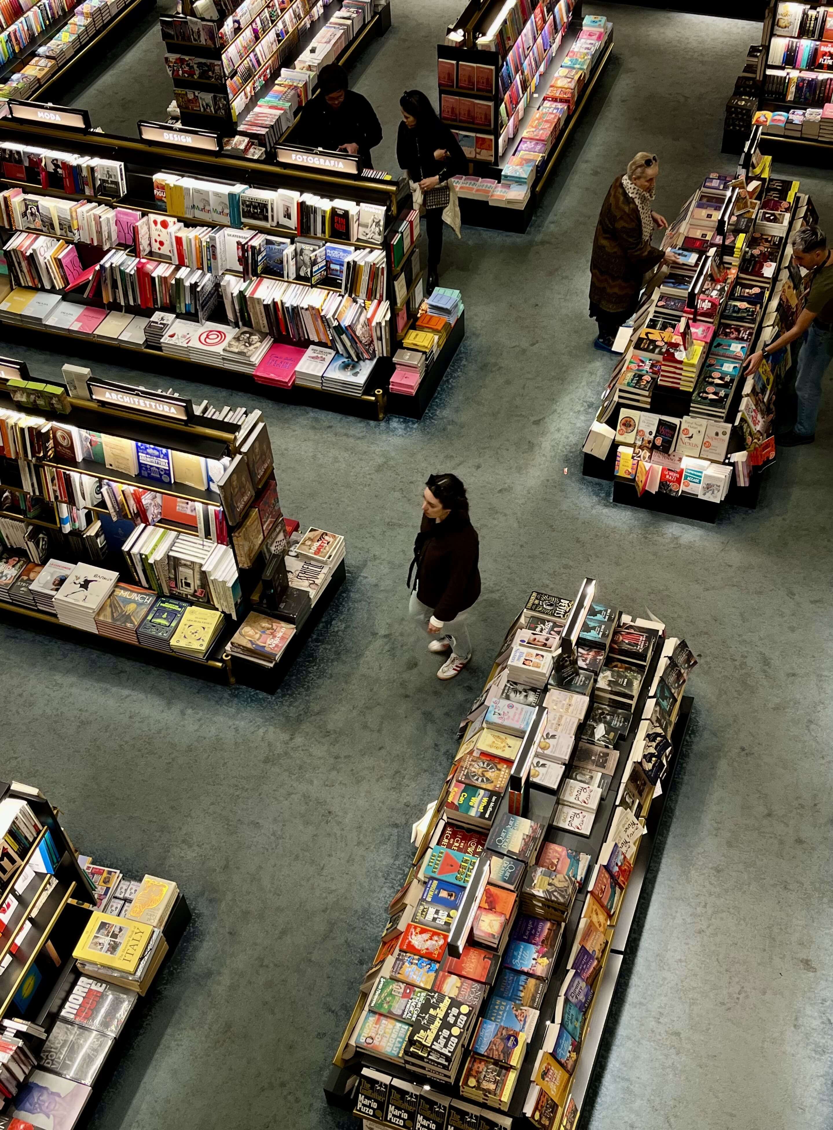 Книжный магазин во Флоренции