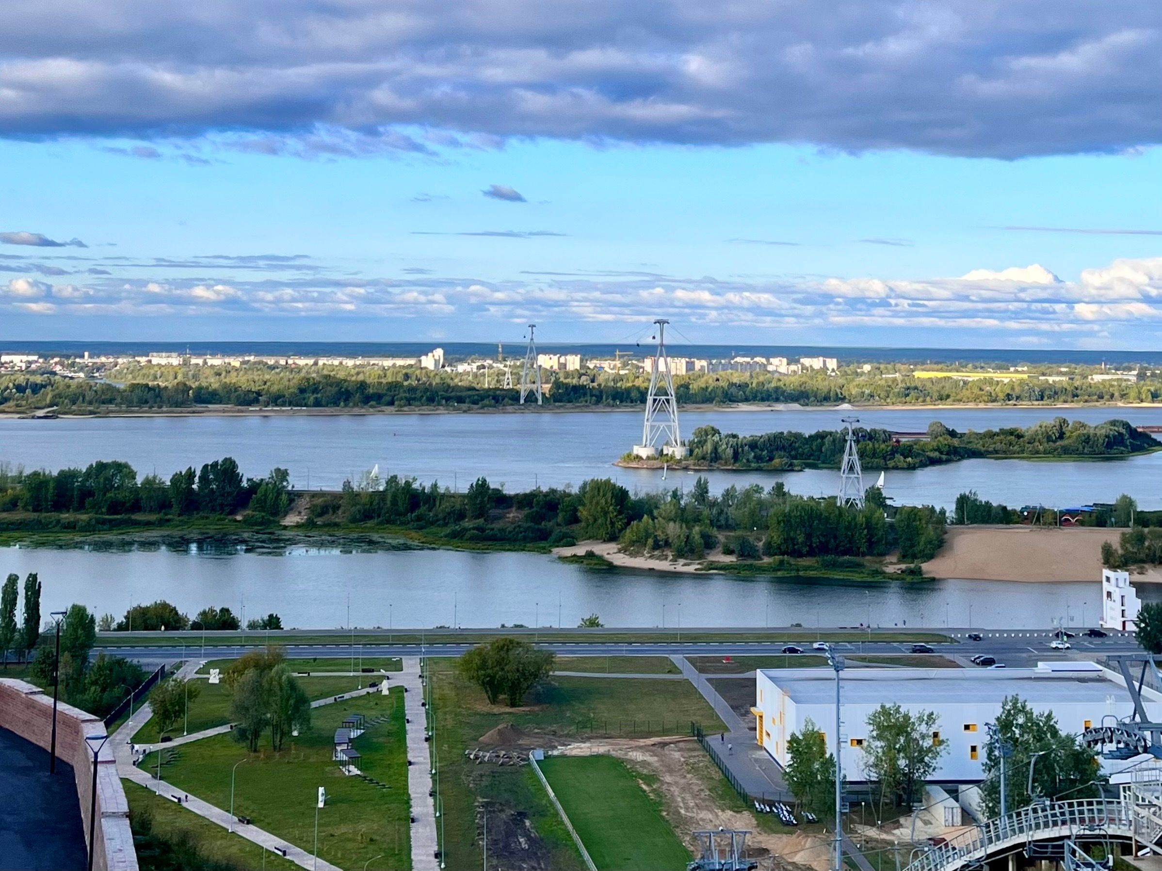 Канатная дорога между Нижним Новгородом и Бором