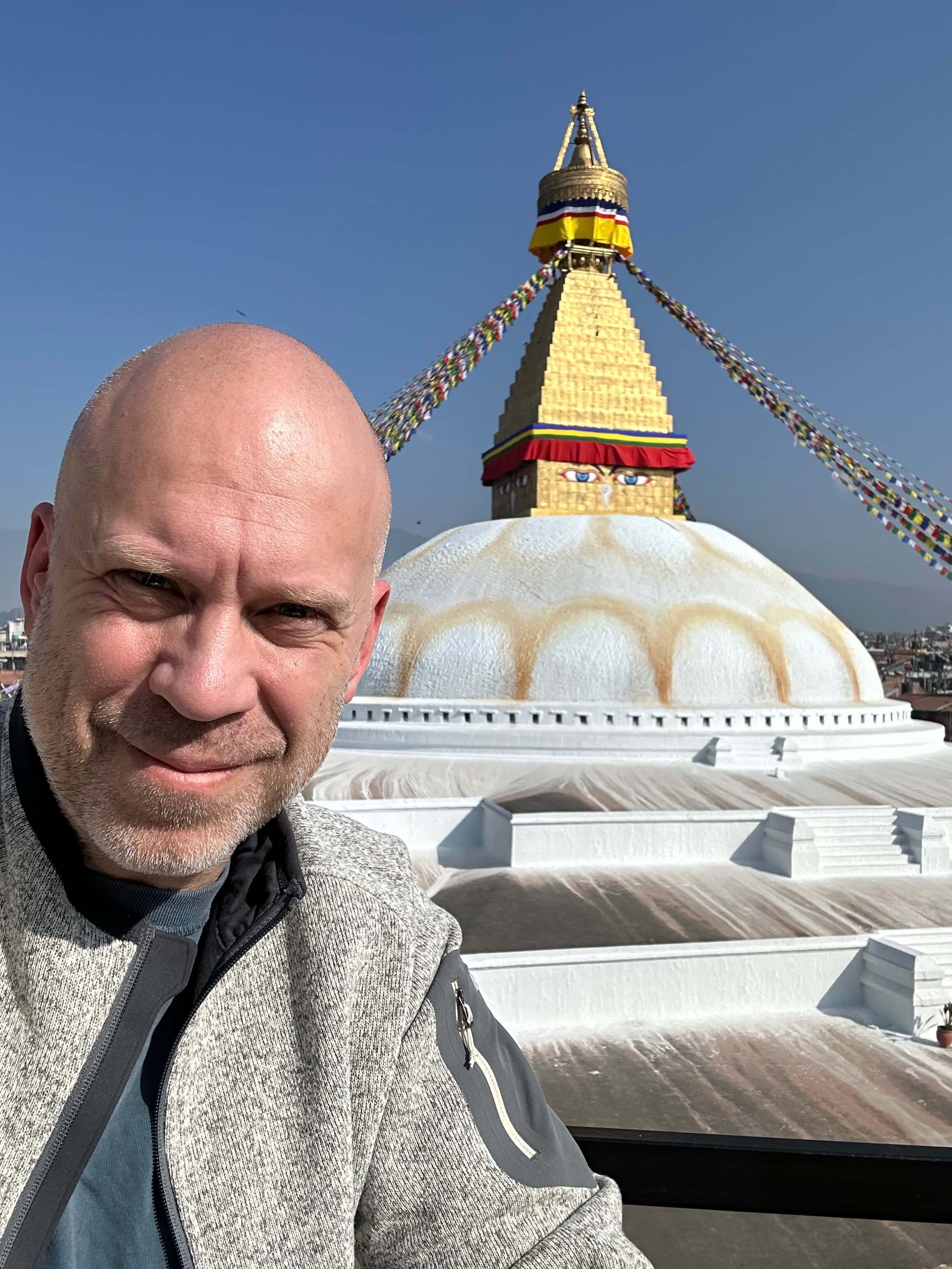 Буддийская ступа в Непале