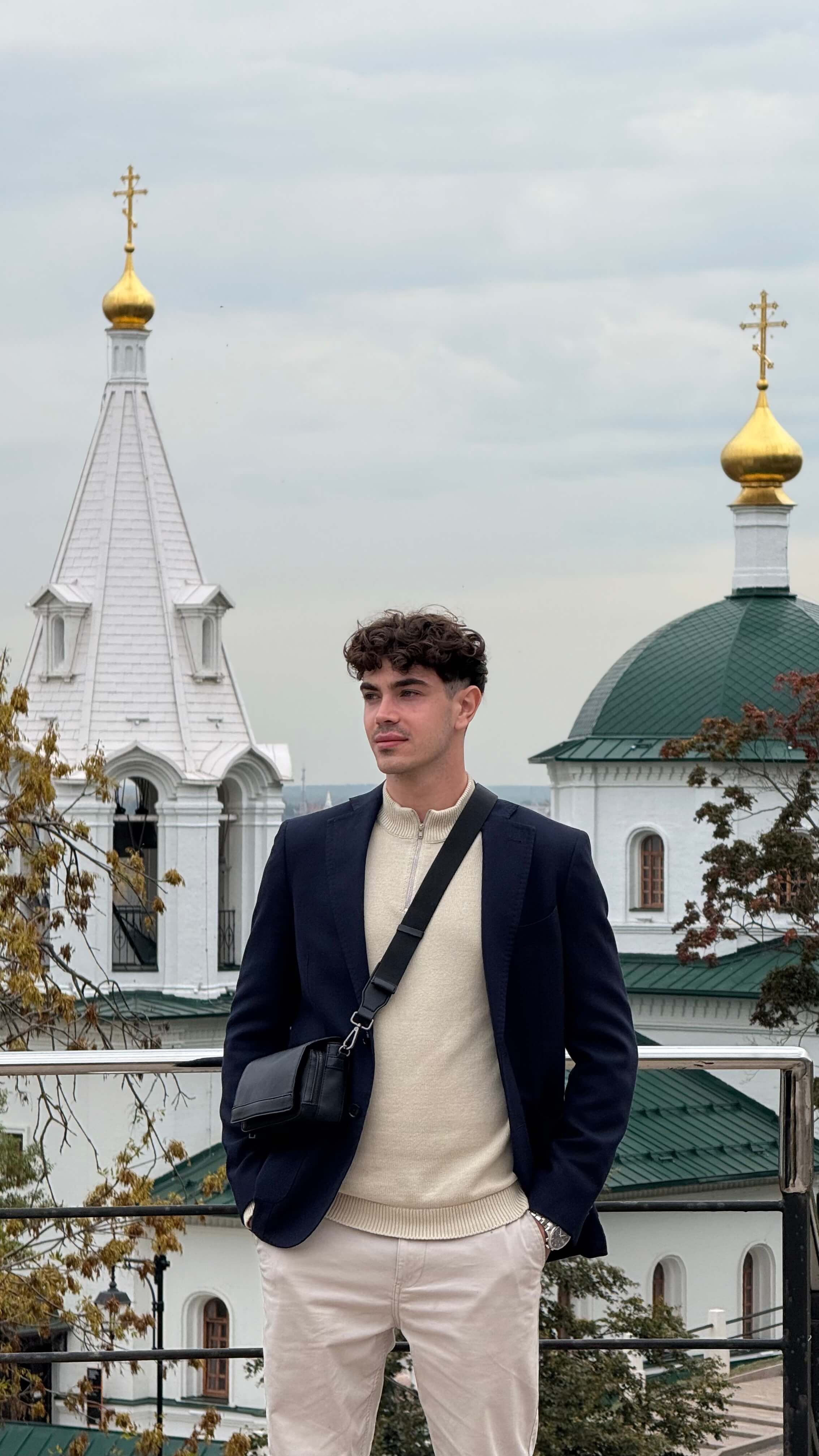 Турист в Нижнем Новгороде