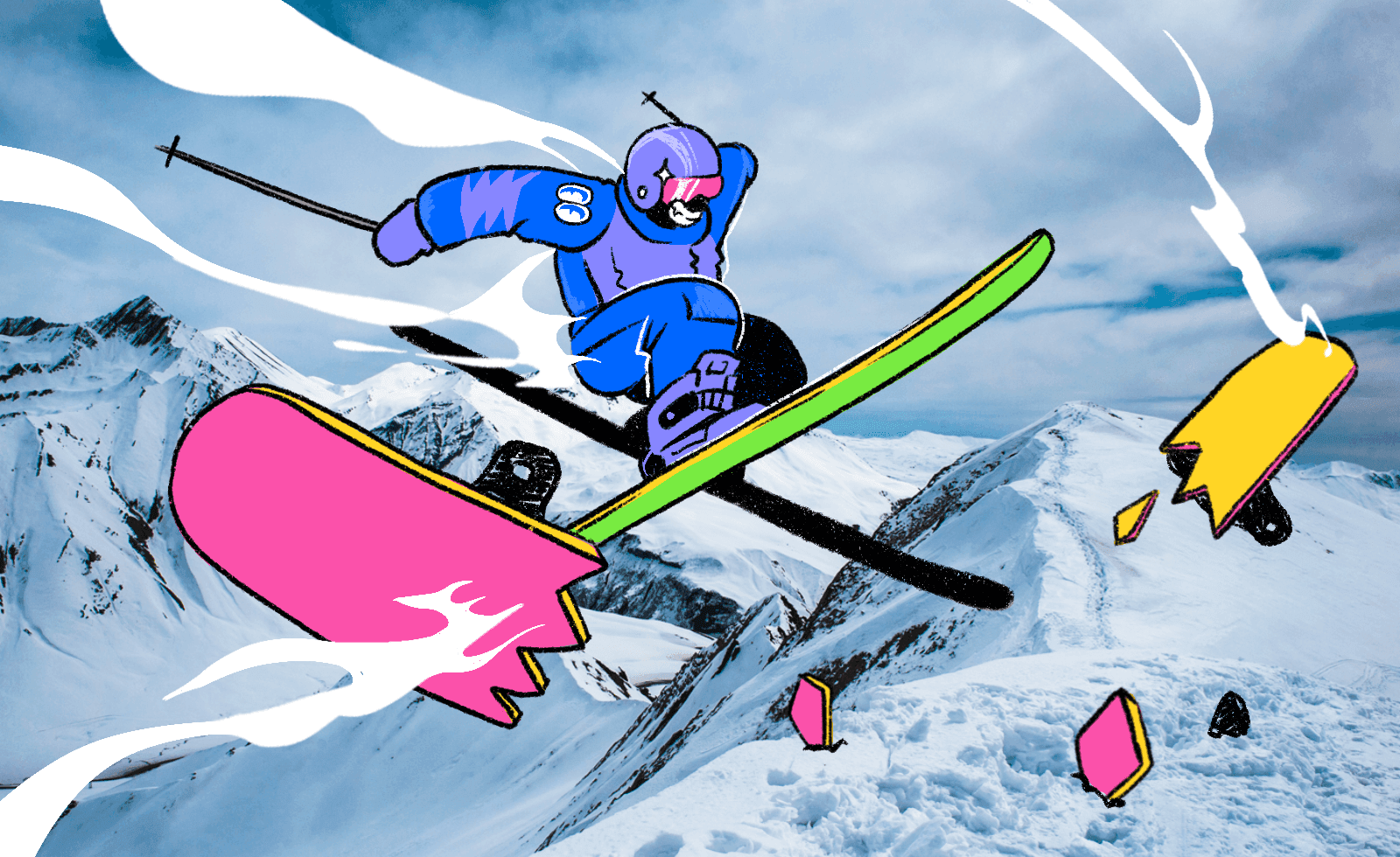 Никогда не доверяй человеку на доске: почему меня бесят сноубордисты