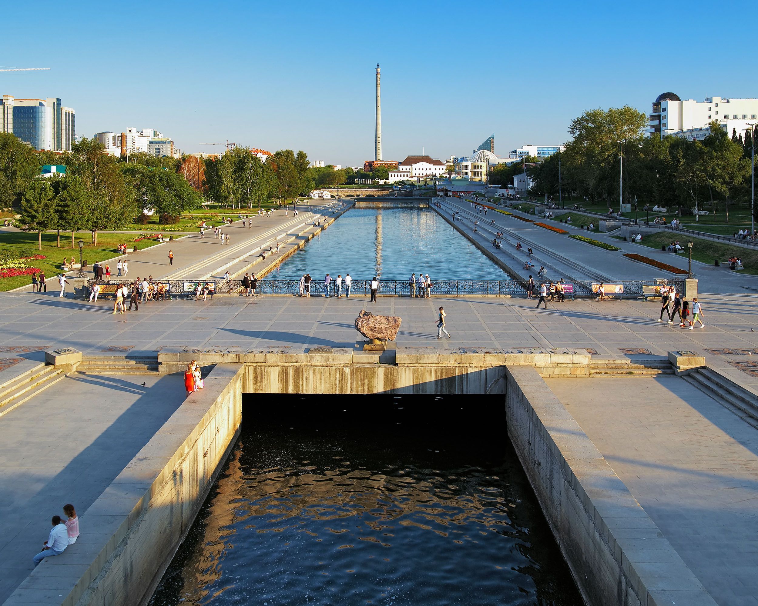 Плотинка в Екатеринбурге