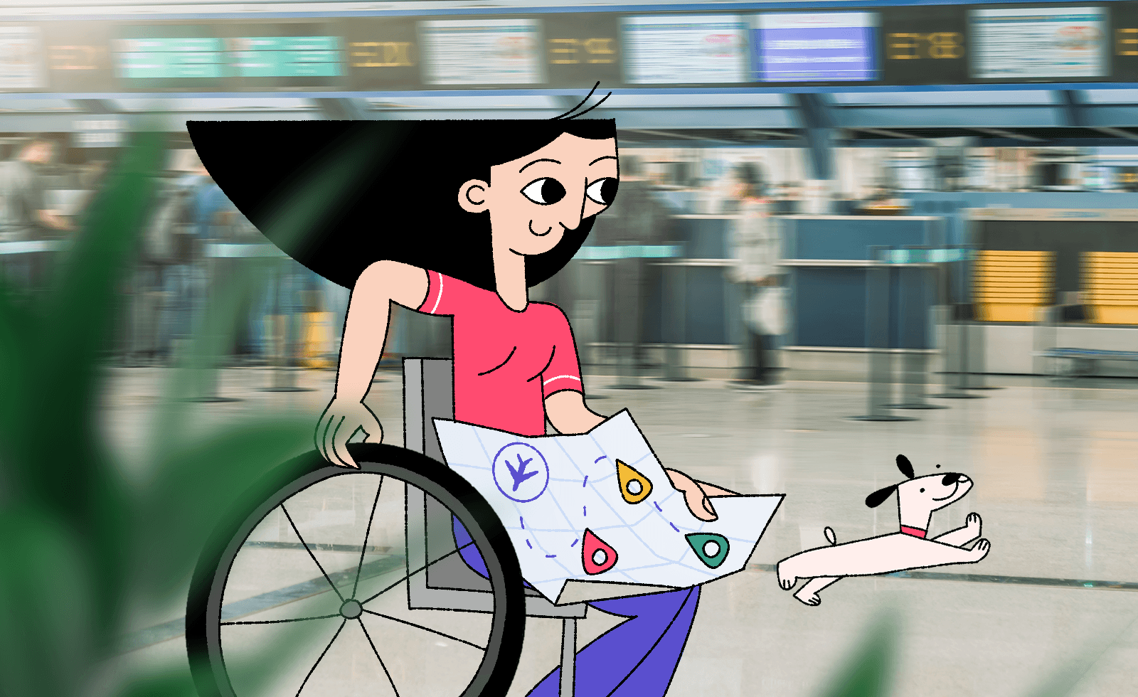 Как летать людям на коляске: все этапы от покупки билета до окончания рейса