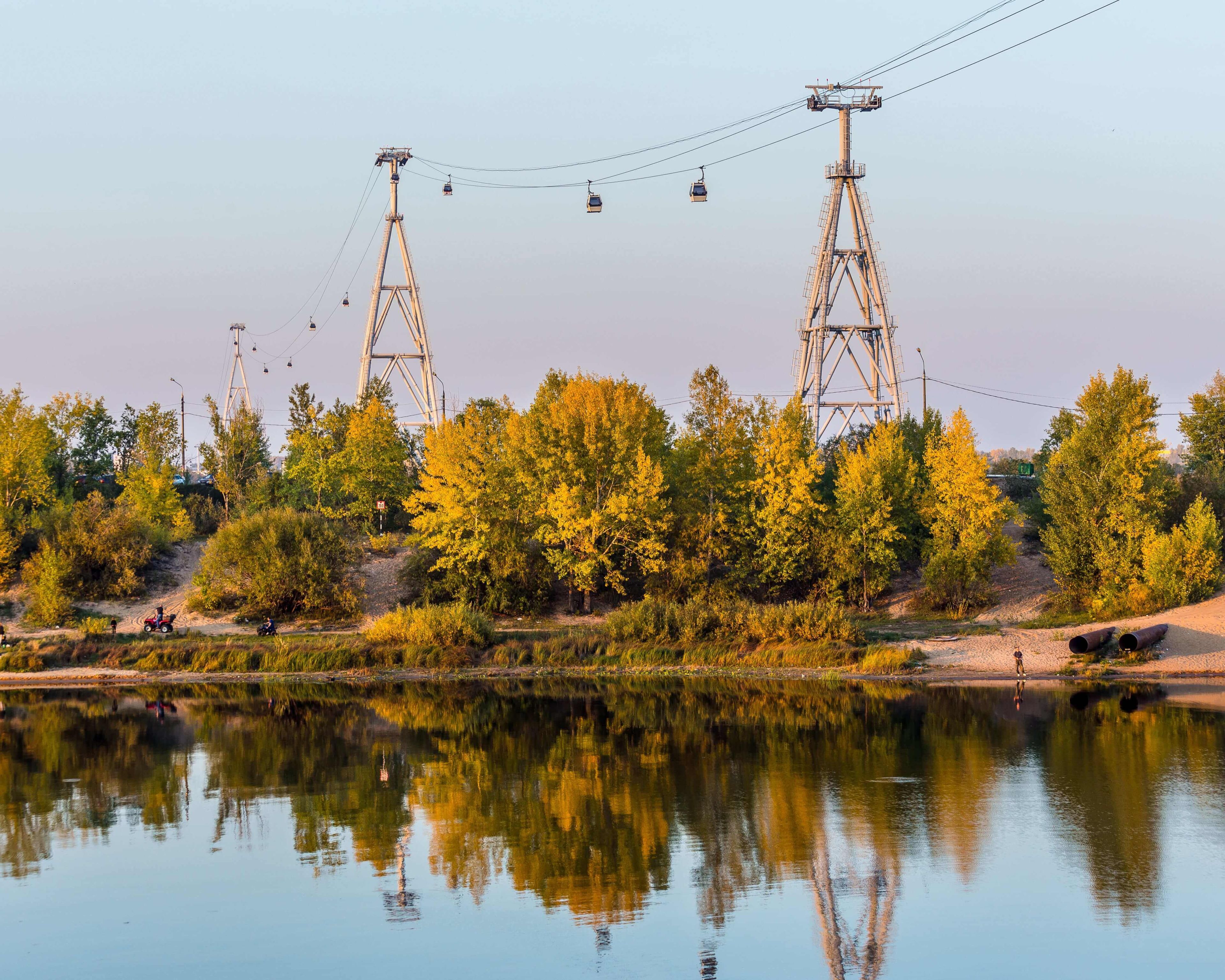 Канатная дорога в Нижнем Новгороде