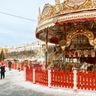 Карусель на ярмарке в Питере