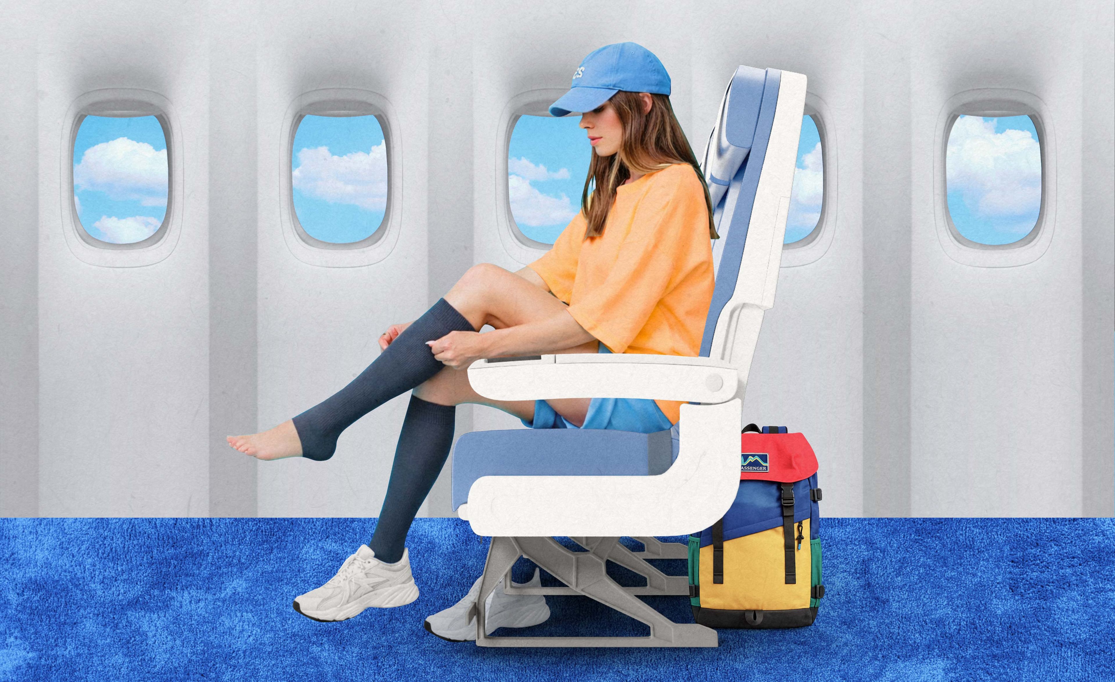 Зачем надевать компрессионные чулки в самолёт и как их выбрать