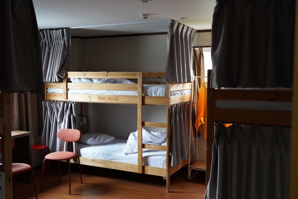 Кровати в хостеле