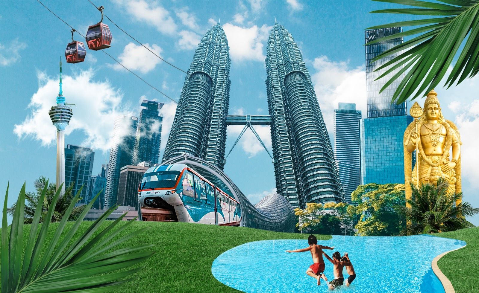 Куала-Лумпур для своих: гид по руфтопам, джунглям и лучшей уличной еде