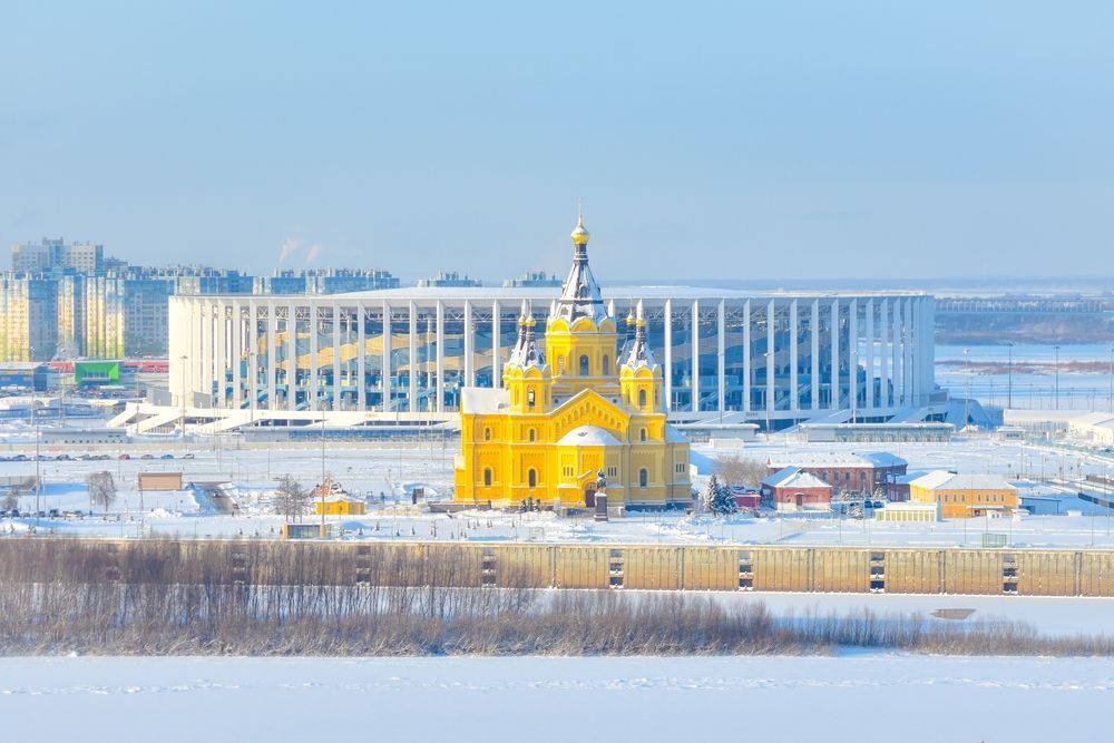 Нижний Новгород зимой