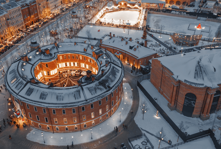 Новогодний Питер