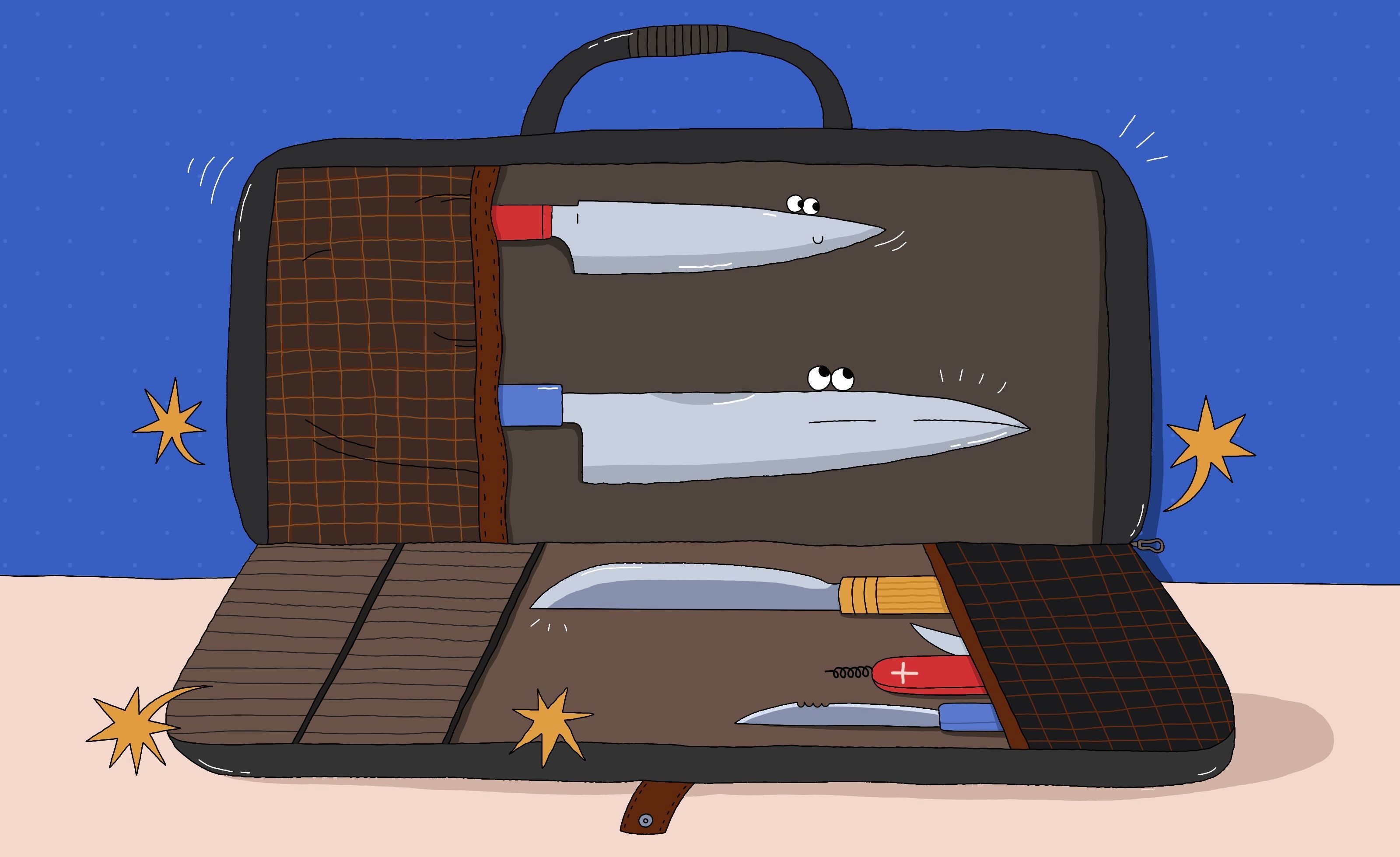 Можно ли взять нож в самолёт