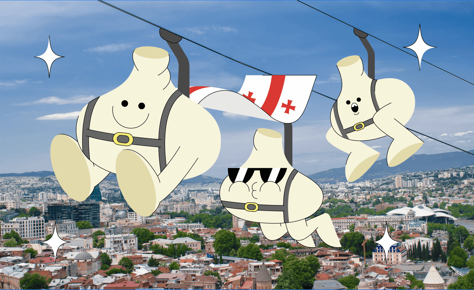 Грибные хинкали и мороженое со вкусом вина: где и что поесть в Тбилиси