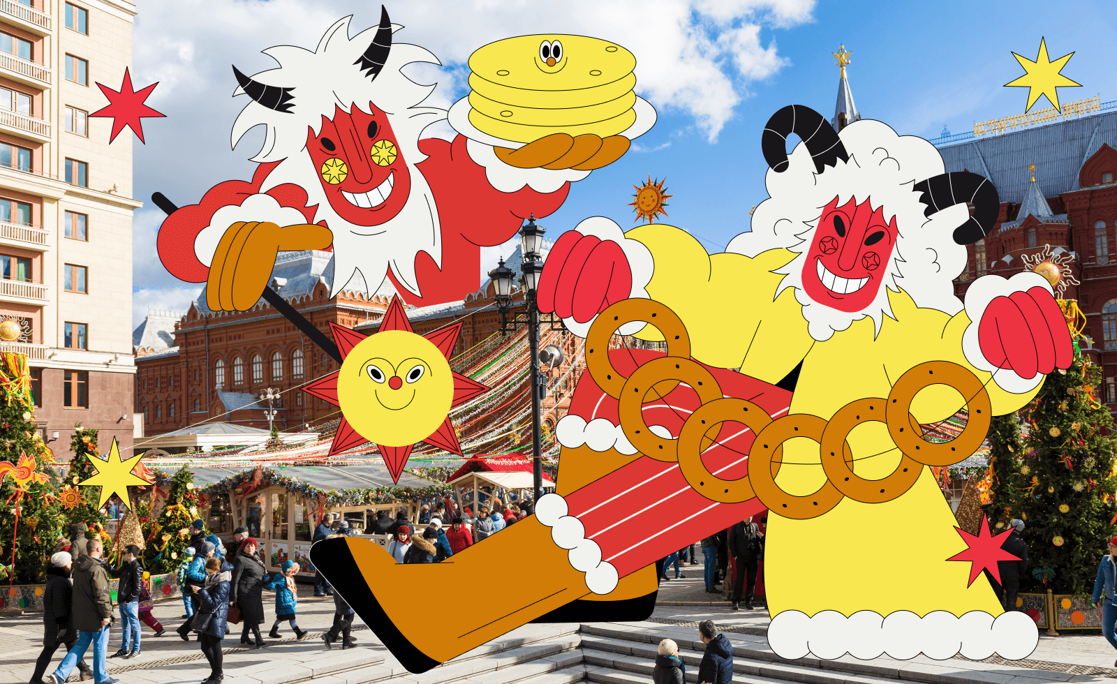 Где и как отметить Масленицу в 2026 году: катание на печи, море блинов и конкурс саней