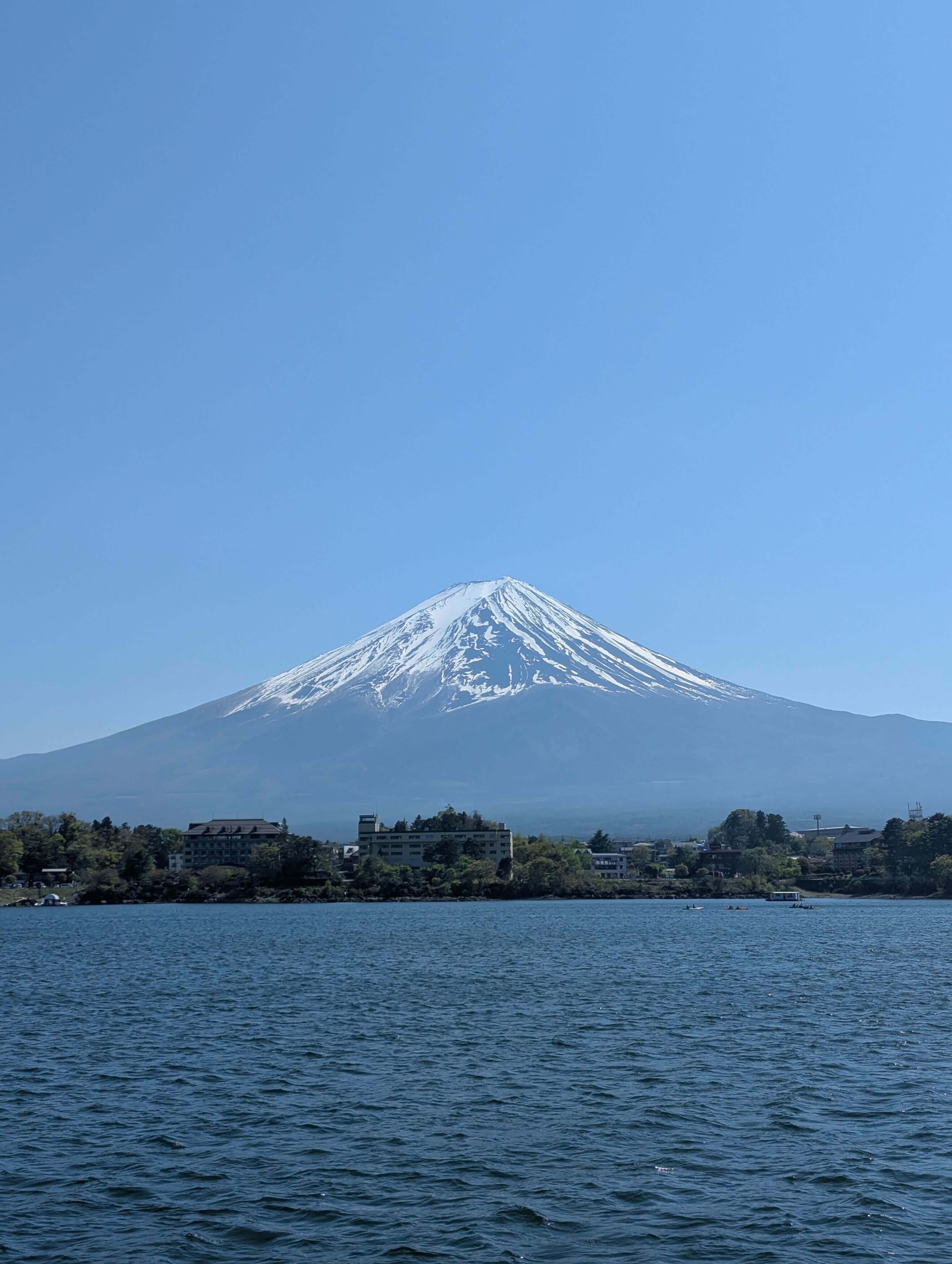 Фудзи чистое небо