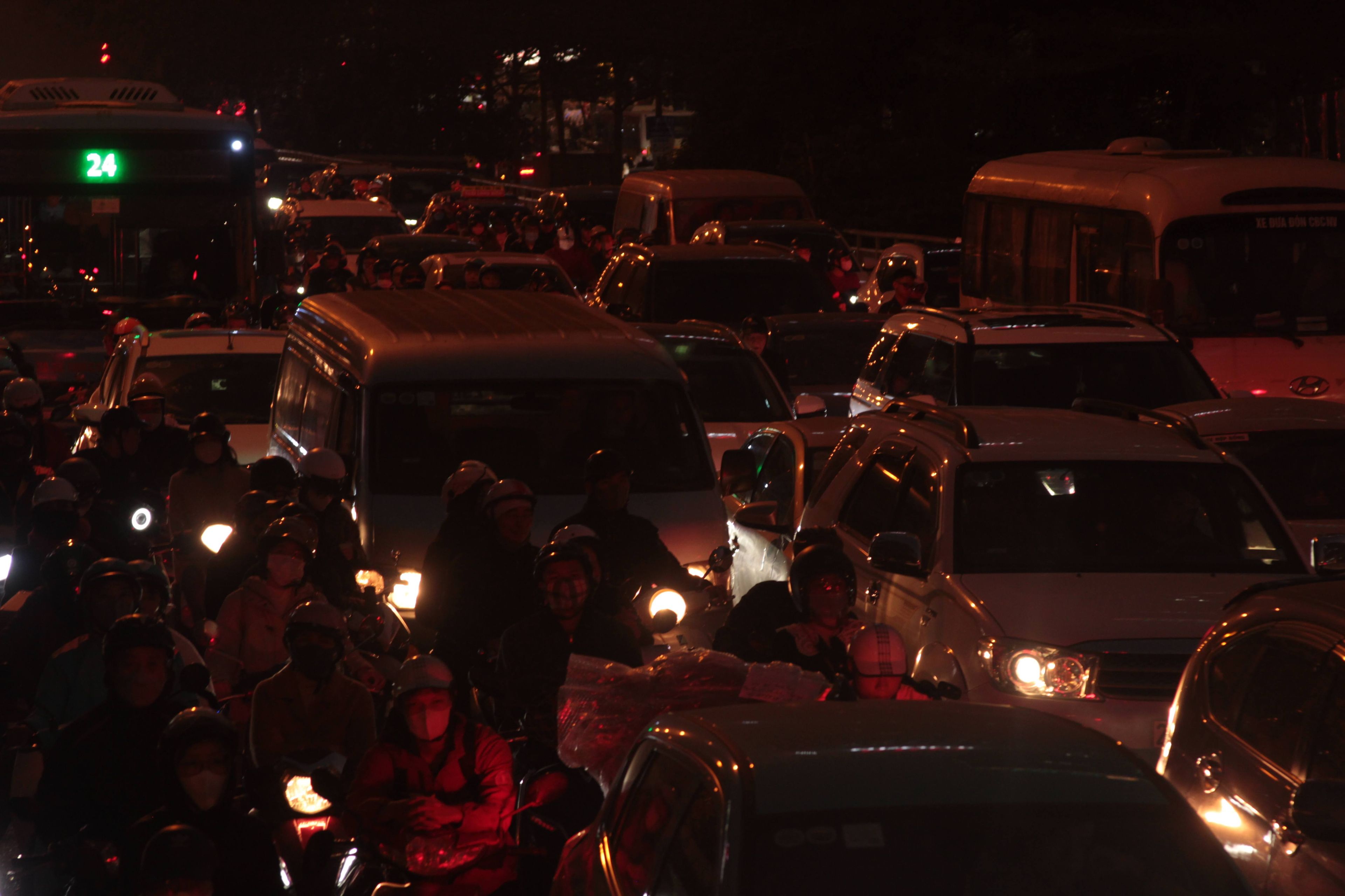 Пробка в Ханое