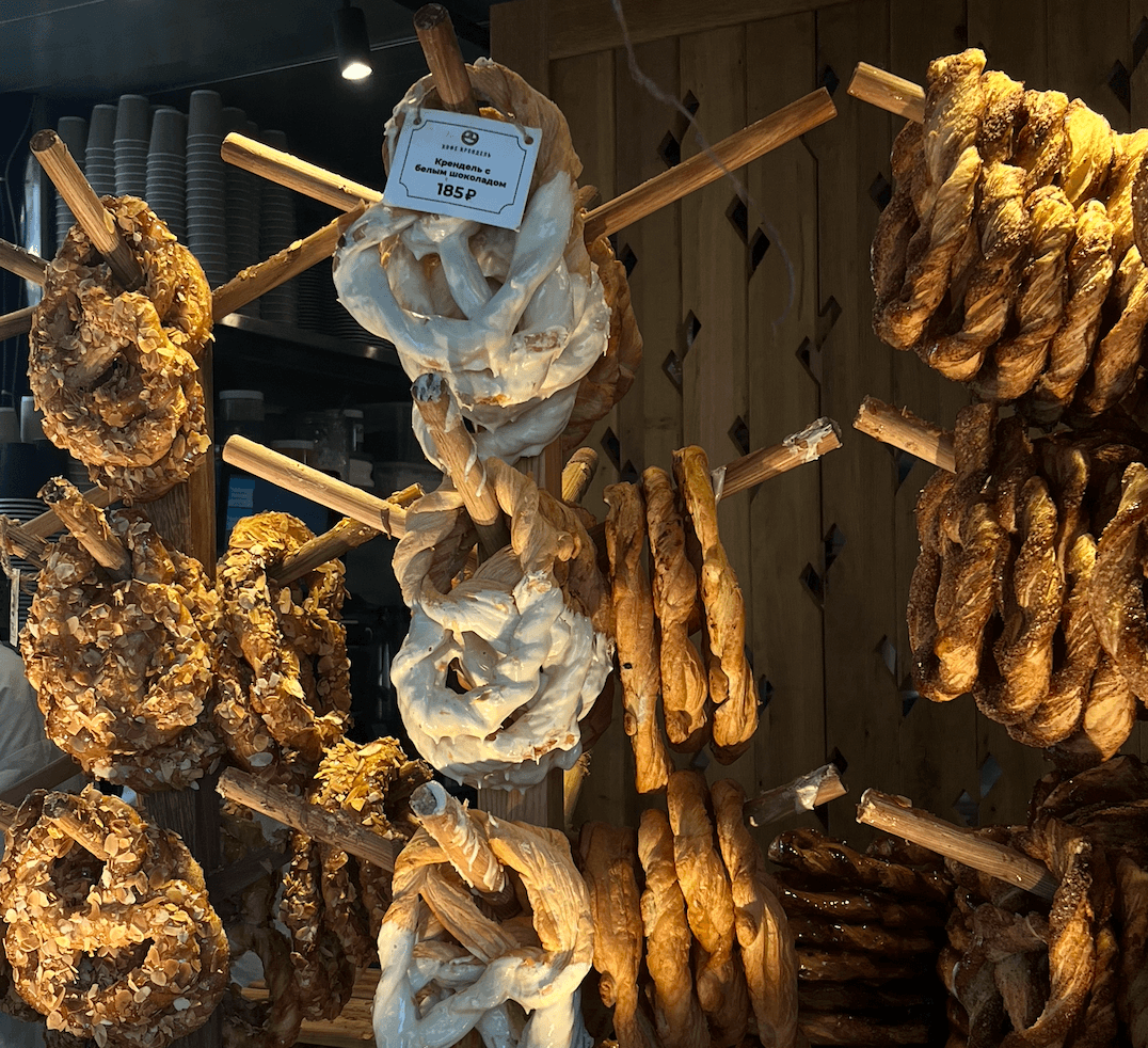 Крендели в шоколаде