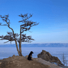 Скала Шаманка на Байкале