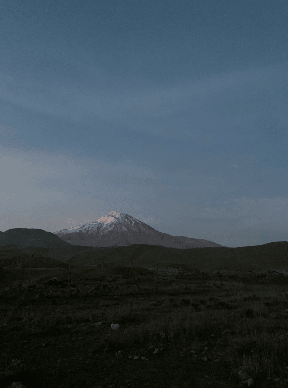Вулкан Дамаванд в Иране