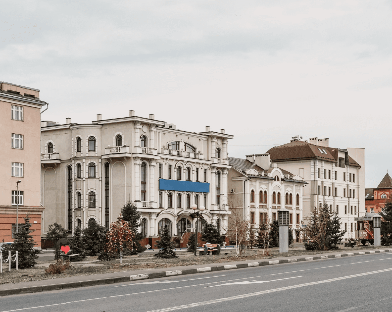 Улица Петербургская в Казани, Татарстан