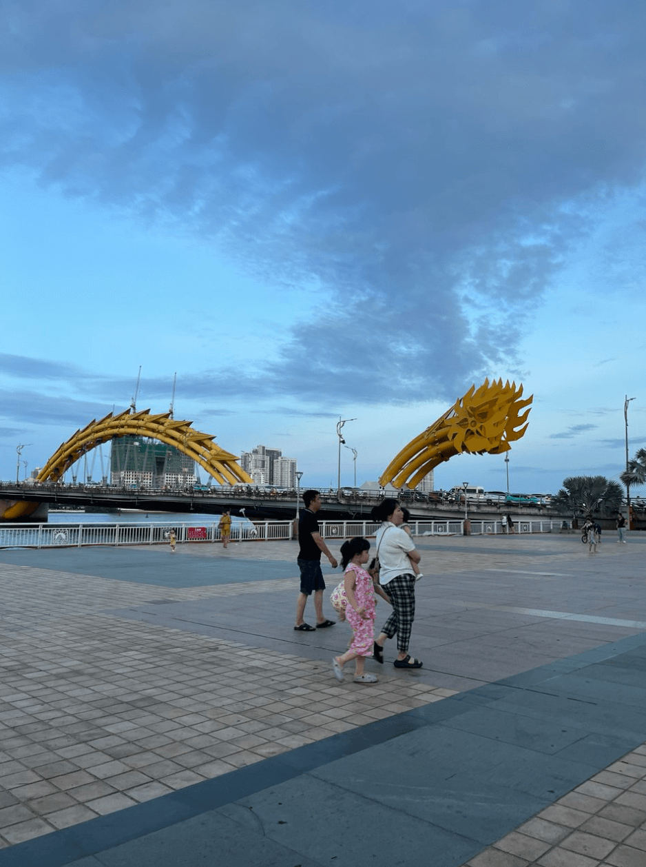 Мост дракона в Дананге