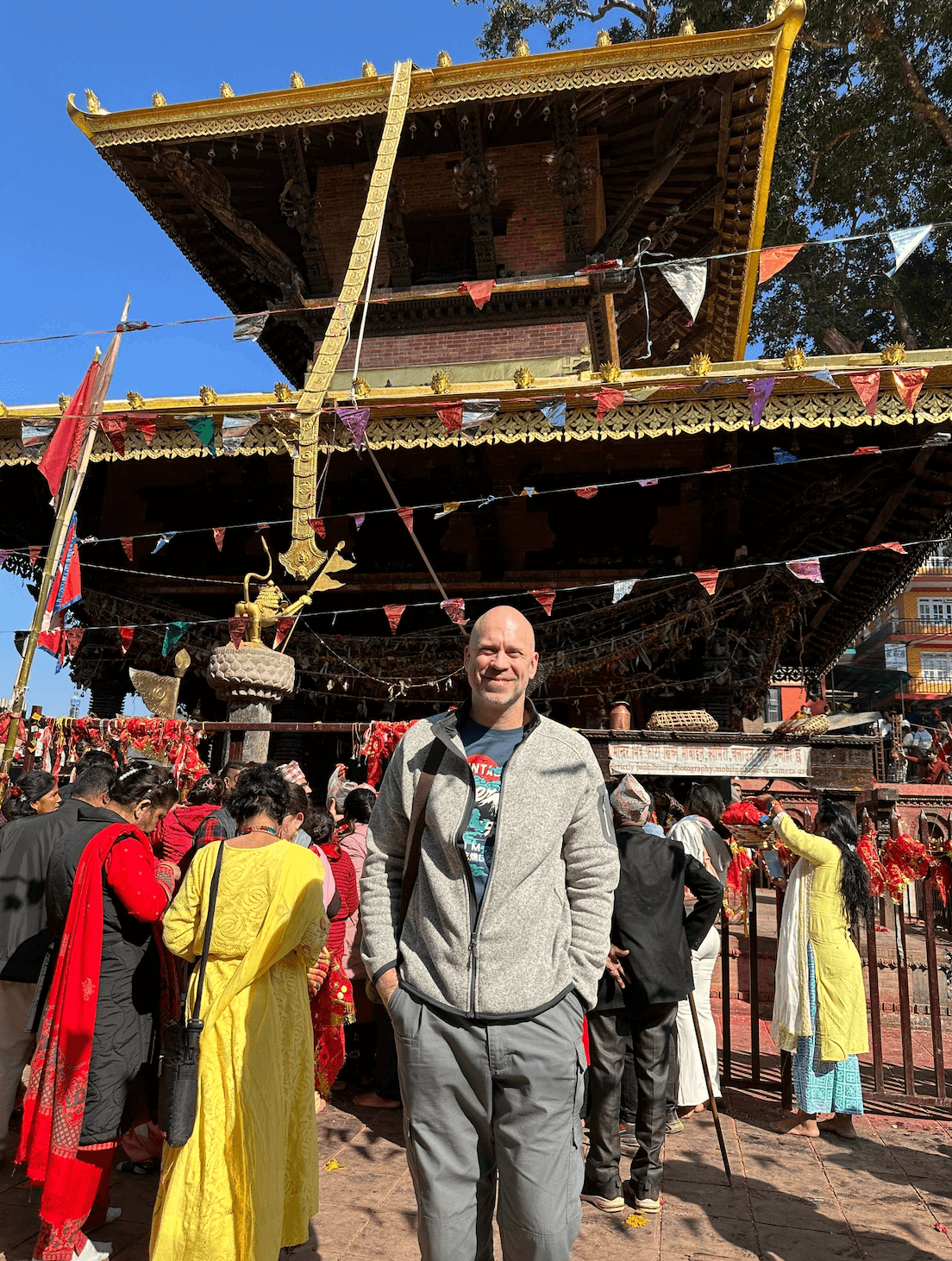 Буддийская ступа в Непале