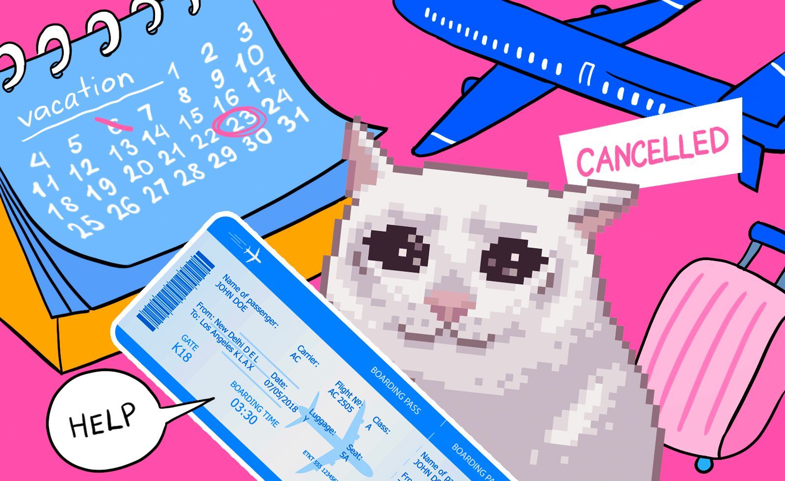 Ұшақ билеттерін ауыстыру және қайтару: негізгі ақпарат