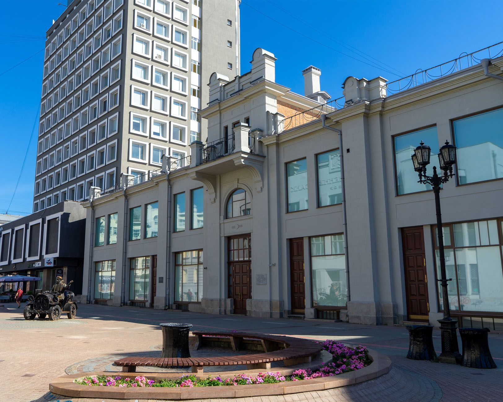 Пешеходная улица в Екатеринбурге