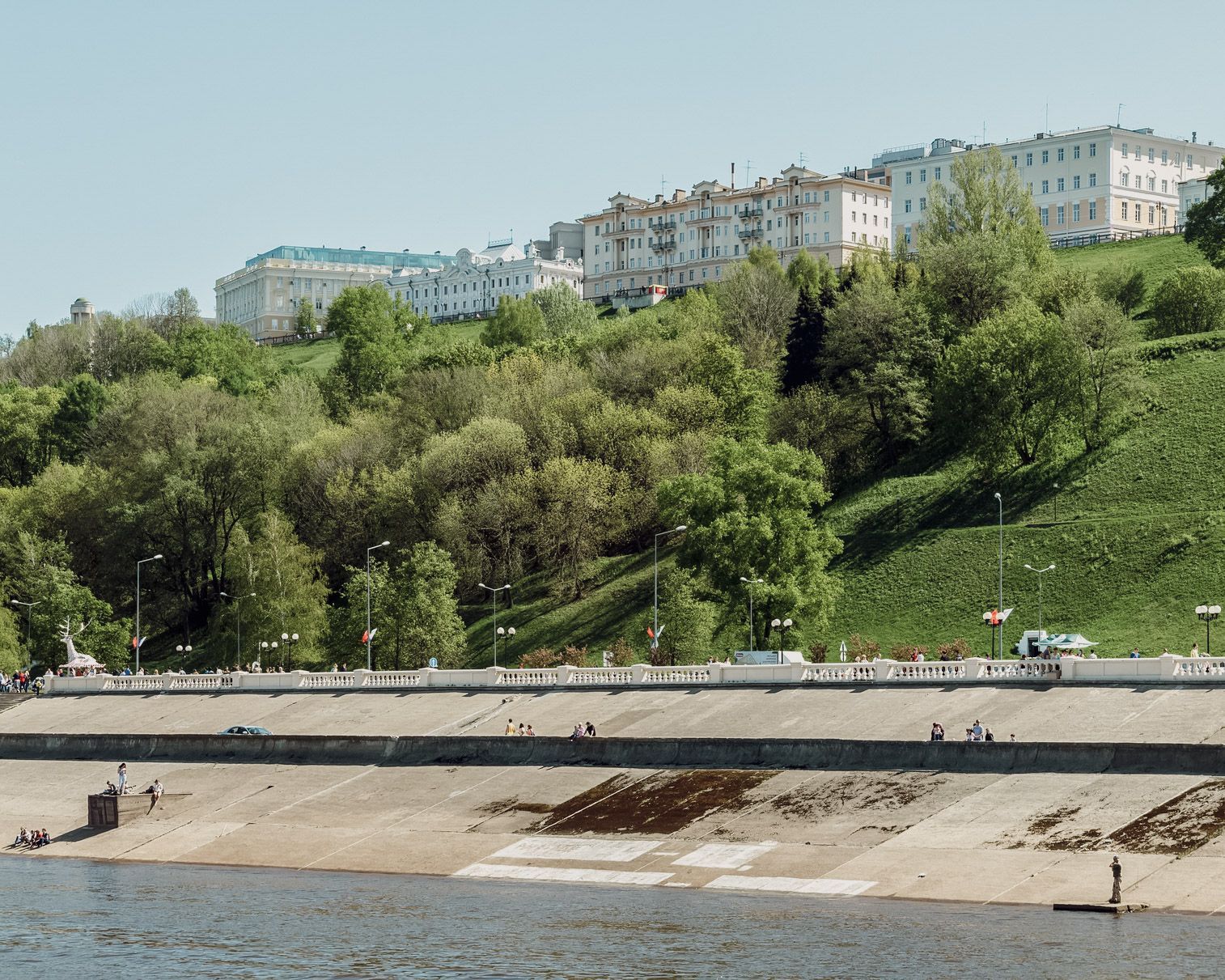 Набережная в Нижнем Новгороде