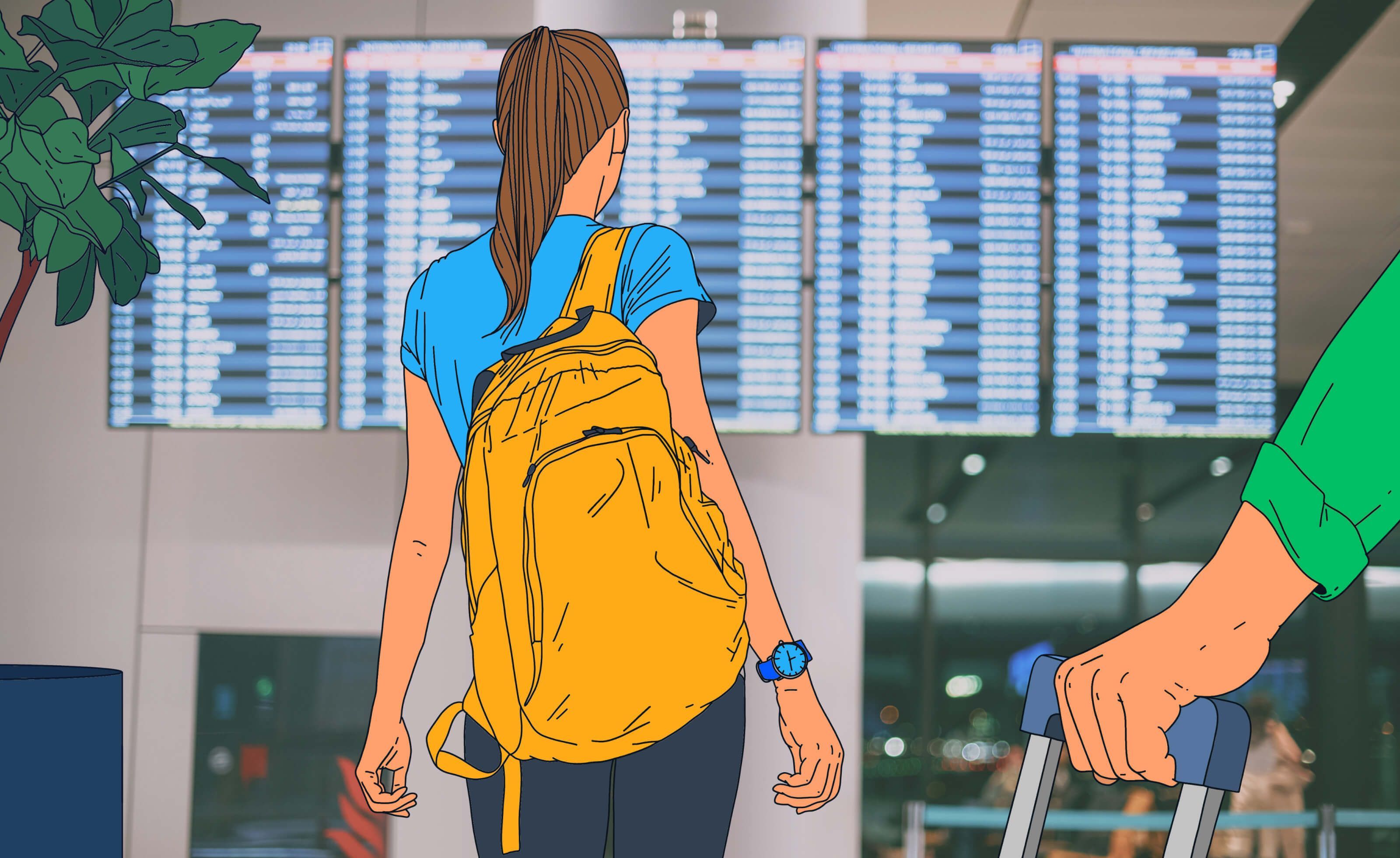 Боюсь, что мой рейс задержат или отменят. Как подготовиться к перелёту?