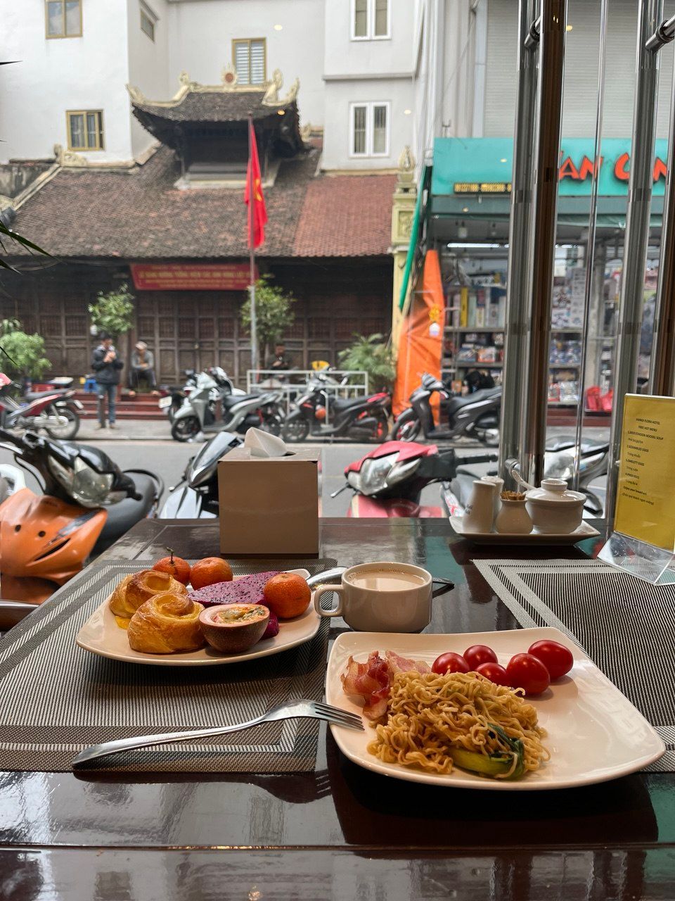 Завтрак в отеле