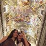 Зеркало в церкви Сант-Иньяцио в Риме