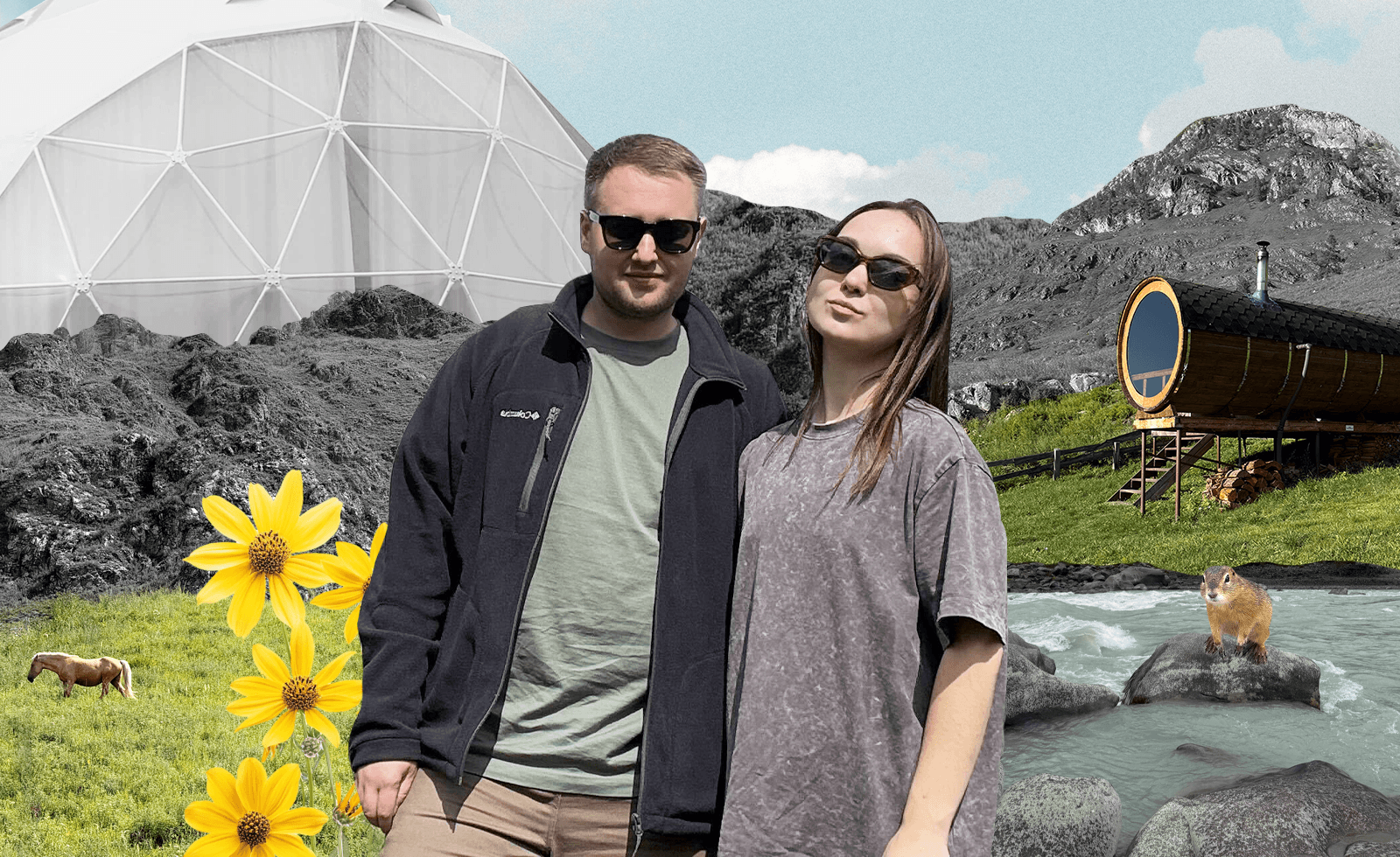 Сколько стоит поездка на Алтай на двоих: ночёвка в глэмпинге и панорамная баня