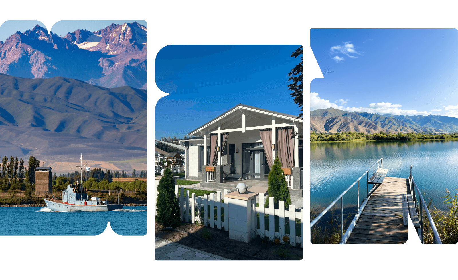 Ыстықкөлдегі бес демалыс орны