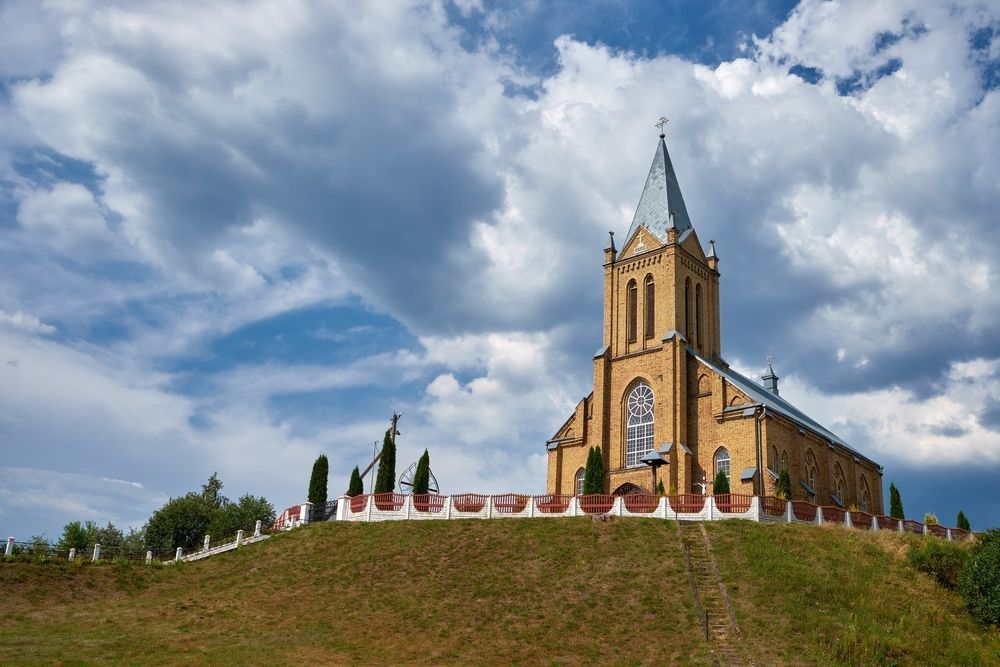 Город Молодечно в Беларуси