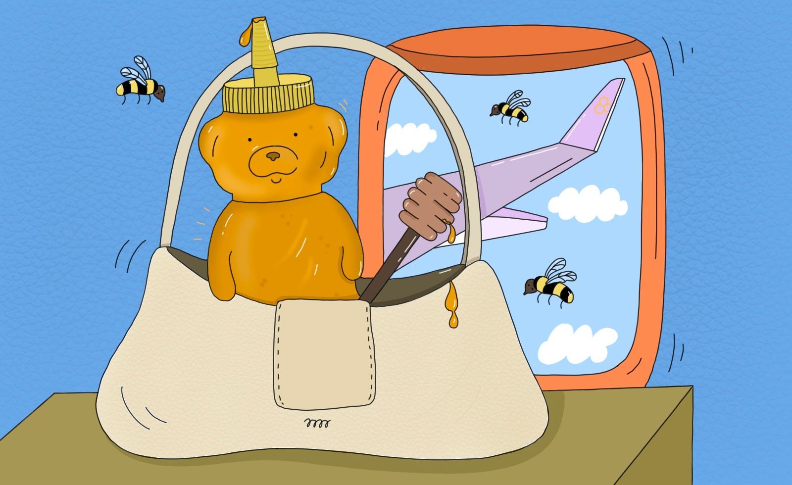 Можно ли брать мёд в самолёт