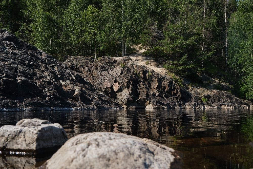 Вид на палеовулкан Гирвас