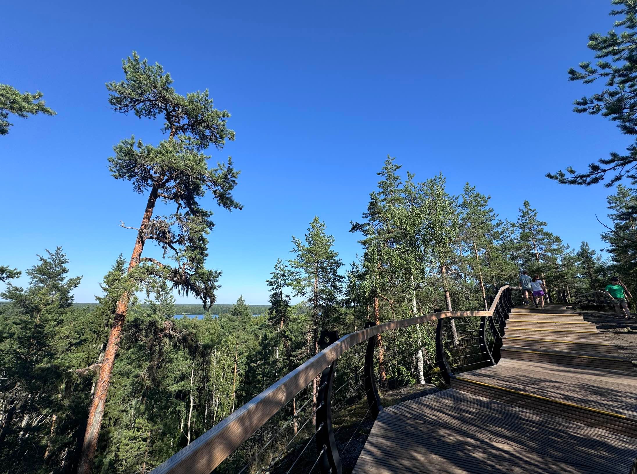 Подъём на гору Сампо