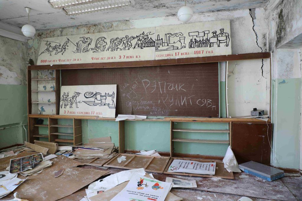 Заброшенная школа. Амдерма