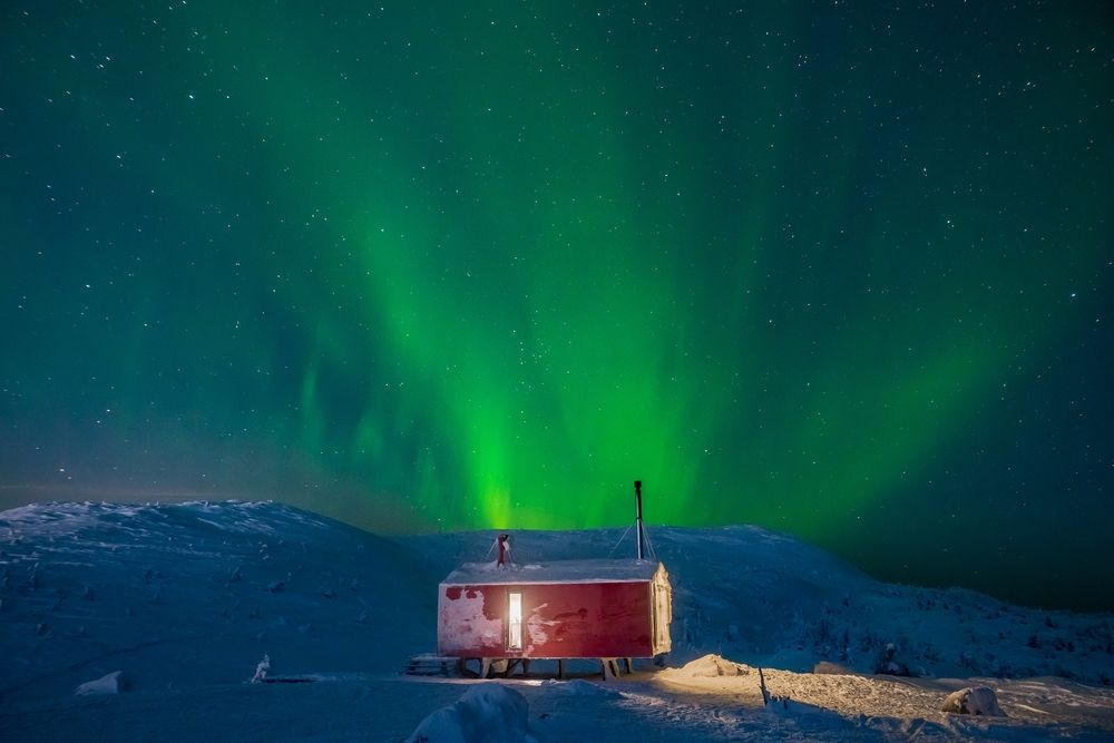 Северное сияние в Териберке