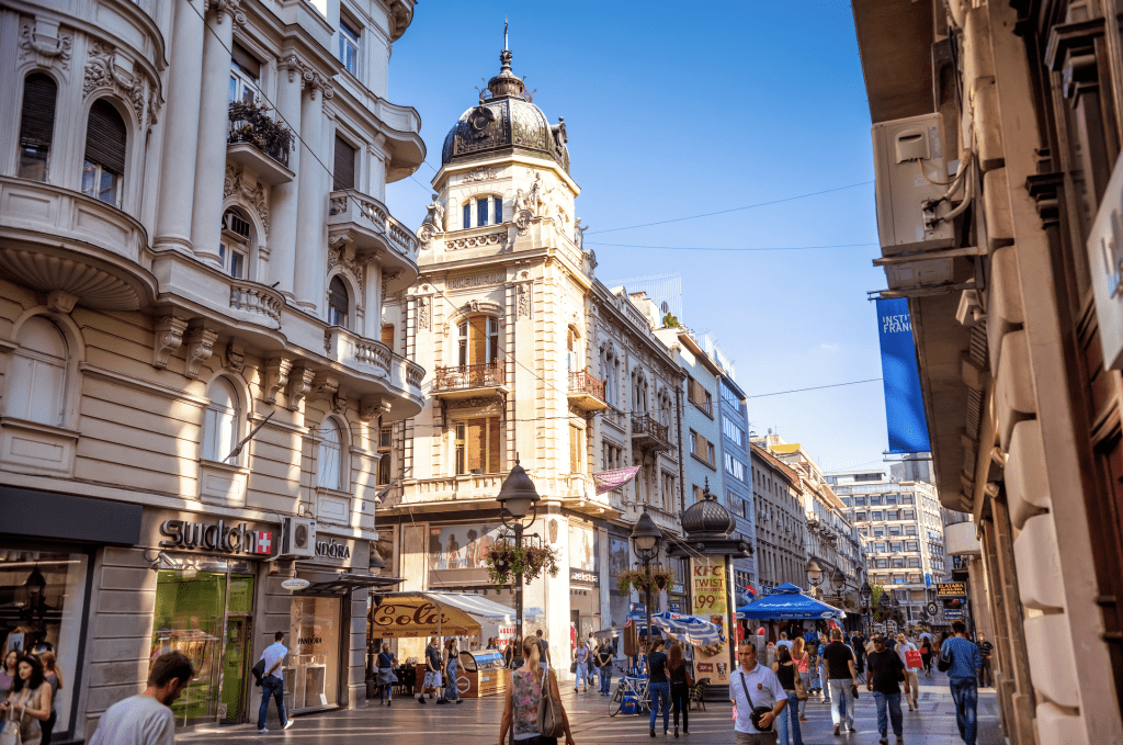 Главная пешеходная улица Белграда